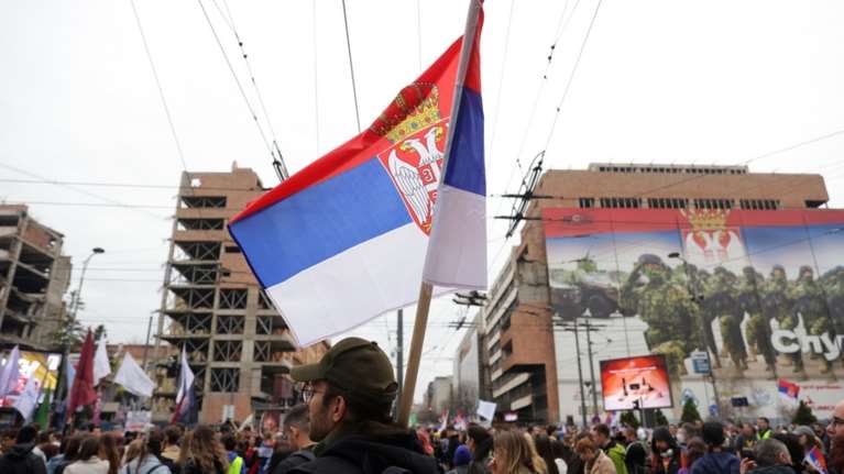 Σερβία: Φοιτητές κινητοποιούνται ενάντια στην &quot;προπαγάνδα&quot; από τα φιλοκυβερνητικά ΜΜΕ