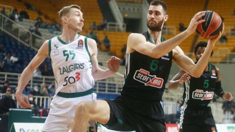 Παναθηναϊκός – Ζάλγκιρις 83-96: Ήταν μισός αλλά και πολύ κακός