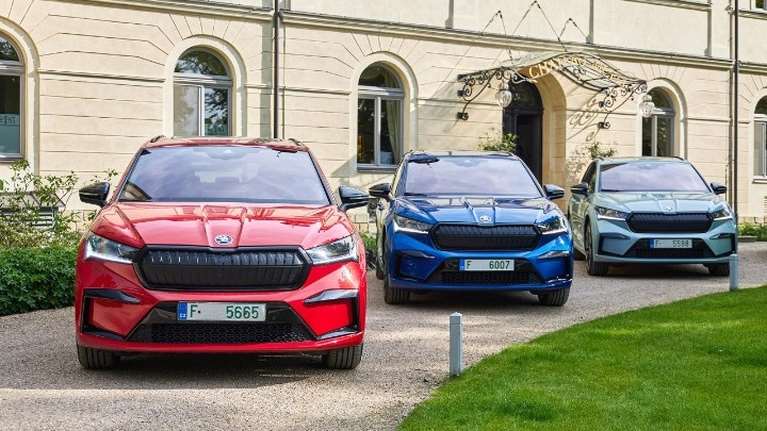 Το Skoda ENYAQ iV κατέκτησε το βραβείο &quot;Χρυσό Τιμόνι 2021&quot; ως το καλύτερο αμιγώς ηλεκτρικό SUV της χρονιάς