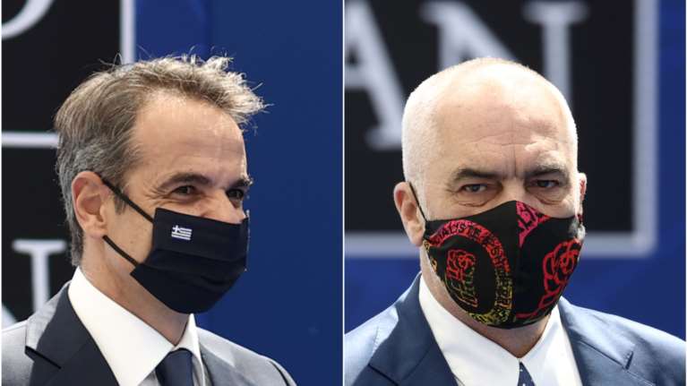 Σύνοδος ΝΑΤΟ: Συνάντηση Μητσοτάκη - Ράμα για τις διμερείς σχέσεις και την ευρωπαϊκή πορεία των χωρών των Δ.Βαλκανίων