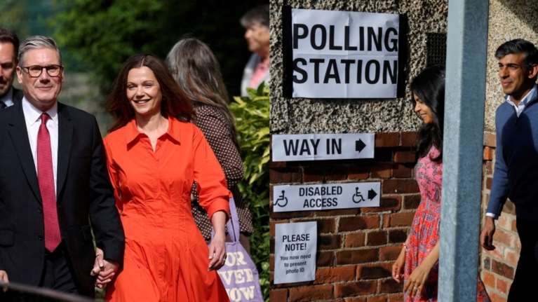 Εκλογές στη Βρετανία: Σαρωτική νίκη των Εργατικών του Στάρμερ δείχνουν τα exit polls έναντι των Συντηρητικών του Σούνακ