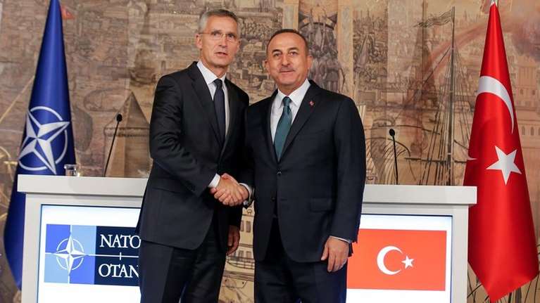 Τηλεφωνική επικοινωνία Στόλτενμπεργκ-Τσαβούσογλου μετά το &quot;φάλτσο&quot; του Γ.Γ. του ΝΑΤΟ