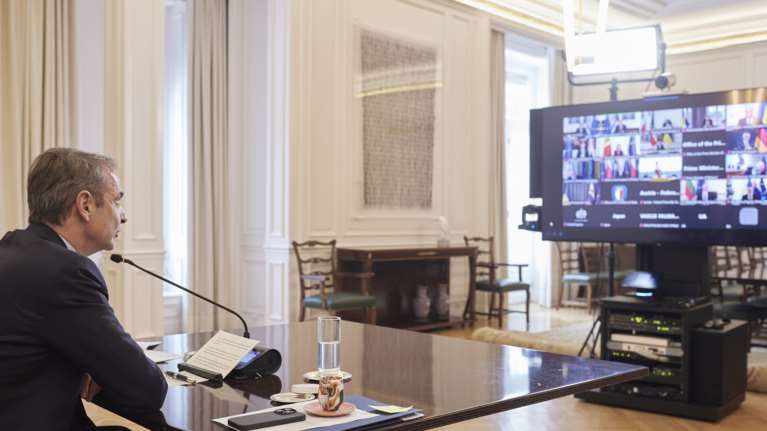 Μητσοτάκης: Μόνο η Ουκρανία έχει το δικαίωμα να αποφασίσει για το μέλλον της - Τρία χρόνια από την εισβολή της Ρωσίας