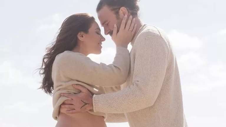 Η Ευρυδίκη Βαλαβάνη απαθανατίζει τον Γρηγόρη Μόργκαν στον νέο του ρόλο: Δείτε τον να αλλάζει πάνα