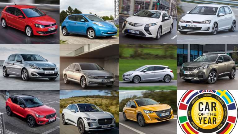 Car Of The Year 2010 - 2020