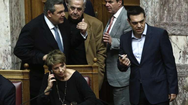 Στους 153 υποχώρησε η κυβερνητική πλειοψηφία