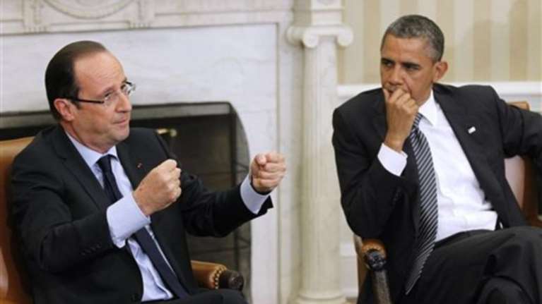 Τηλεφωνική επικοινωνία Ομπάμα-Ολάντ για τις εξελίξεις στην τρομοκρατία