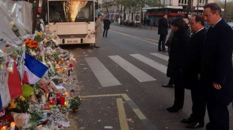 Μαζί στο Bataclan Ολάντ και Κάμερον