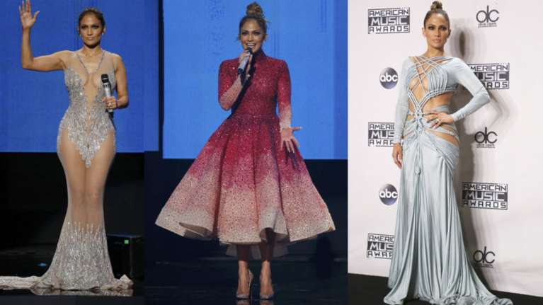 Η... θεά Τζένιφερ Λόπεζ άλλαξε 9 τουαλέτες σε μια βραδιά! Δείτε τι φόρεσε