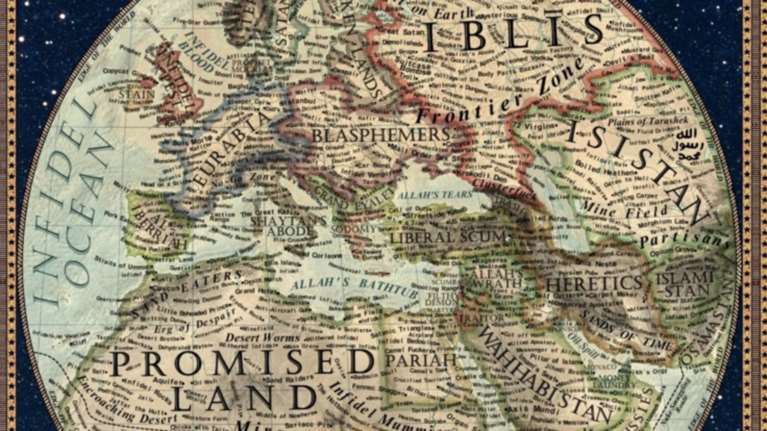 17χρονος σχεδιάζει χάρτη με τα...μάτια του ISIS: που είναι το ISISΤΑΝ