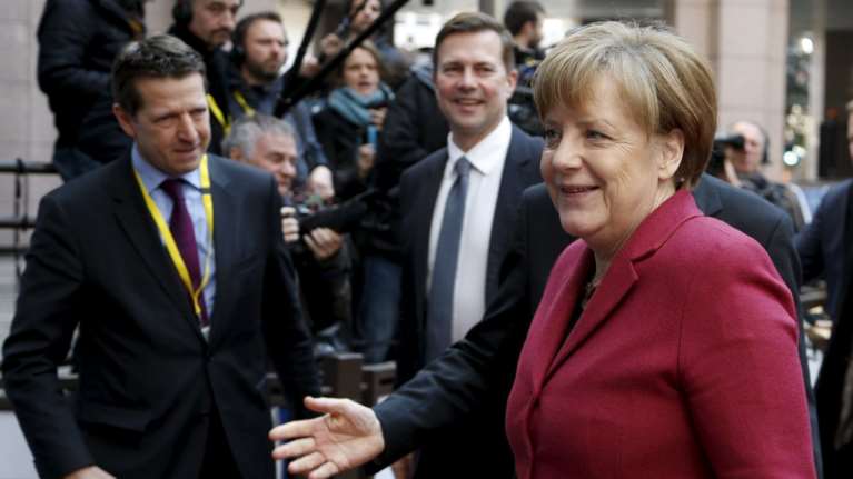 Συγκρατημένα αισιόδοξη η Μέρκελ για μια συμφωνία