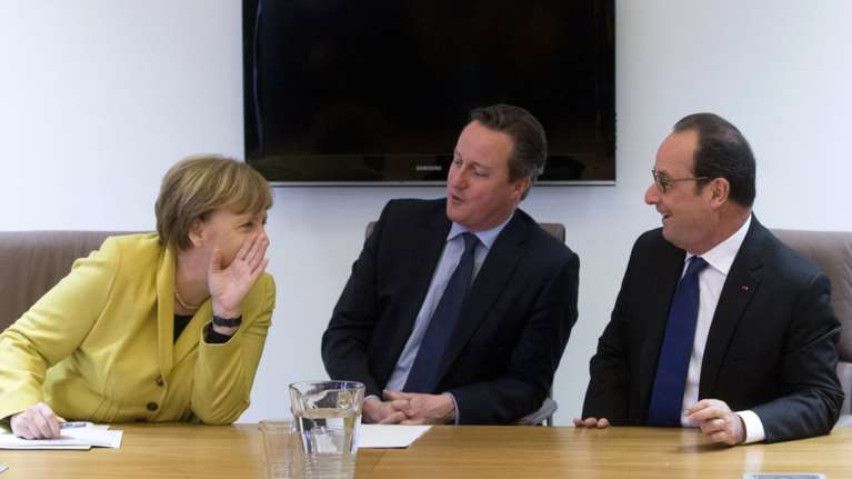 Το μυστικό της Μέρκελ που άφησε άφωνους Κάμερον-Ολάντ