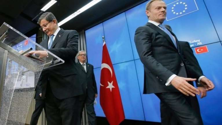 Ο άγνωστος καυγάς Νταβούτογλου με Τουσκ και Γιούνκερ