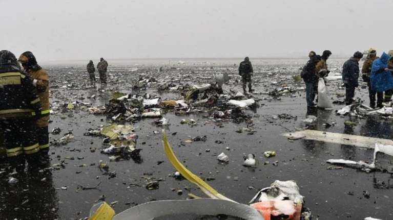 Νέο βίντεο από τη συντριβή του Boeing στη Ρωσία