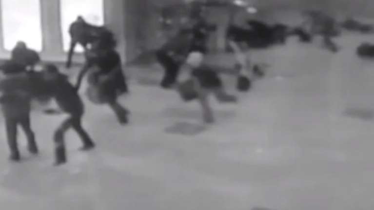 H στιγμή της έκρηξης στο αεροδρόμιο των Βρυξελλών