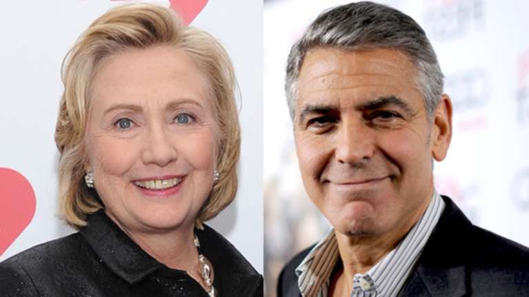 Πόσα θα πληρώσουν για να μπουν στο πάρτι του Κλούνει για την Κλίντον;