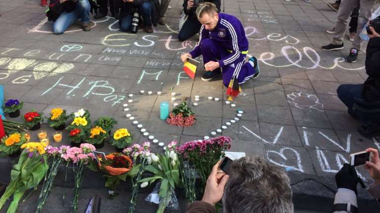 Βρυξέλλες: Οι πολίτες στους δρόμους,δεν θα μας νικήσει ο τρόμος