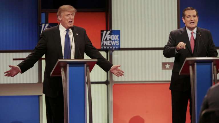 Το μεγάλο ξεκατίνιασμα: Τράμπ απειλεί Κρούζ με τα άπλυτα της συζύγου του