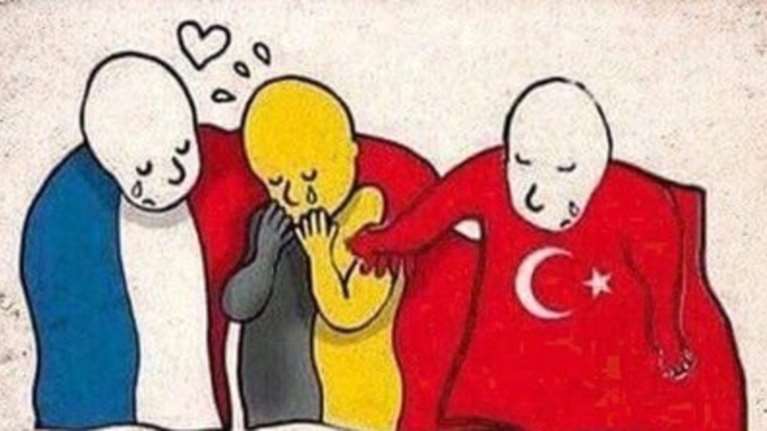 Ησασταν Γάλλοι, ήσασταν Βέλγοι, γιατί όχι Τούρκοι;