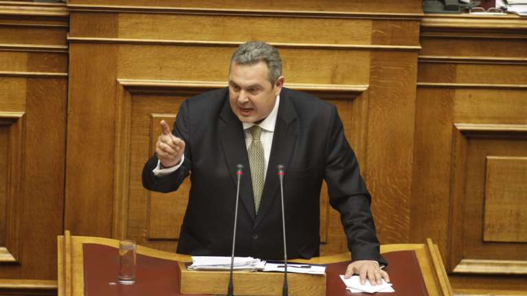 Καμμένος:Λεκτικό το λάθος του Μουζάλα περί «Μακεδονίας»