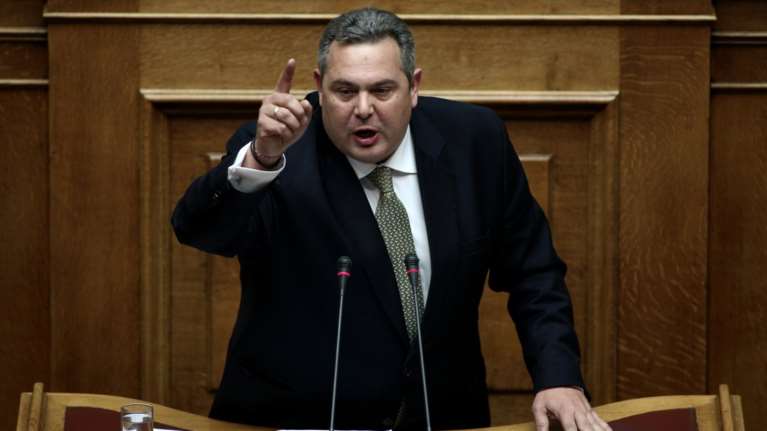 «Αλλά λόγια» Καμμένου στην απάντηση προς Κουτζαμάνη