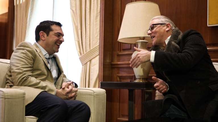 Τι είπε ο Τσίπρας στον Φαμπρ μπροστά στις κάμερες