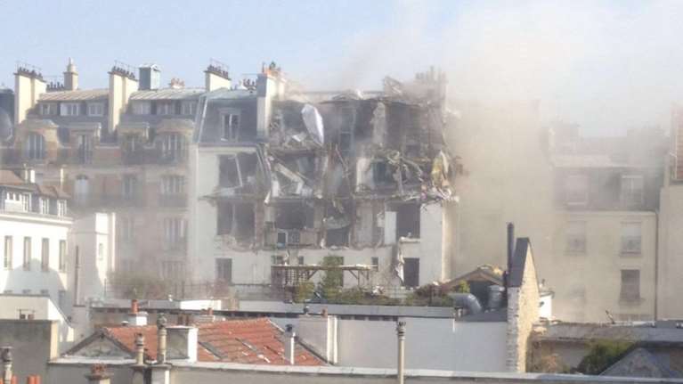 Eκρηξη στο κέντρο του Παρισιού