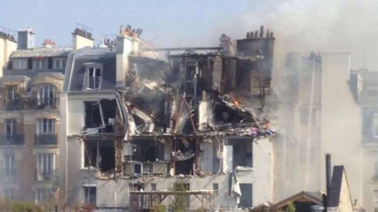 17 τραυματίες στο Παρίσι από την έκρηξη αερίου