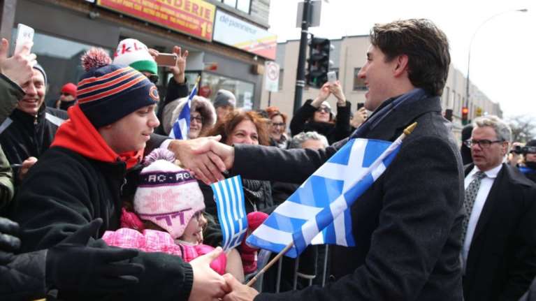 Πρωθυπουργός Καναδά: Zito Hellas!