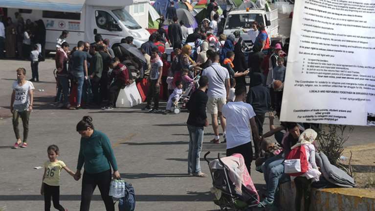 Εμπρηστικό φυλλάδιο από «αλληλέγγυους» στον Πειραιά