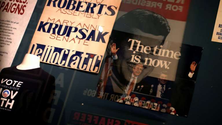 Οι αμερικανικές προεδρικές εκλογές σε ένα μουσείο