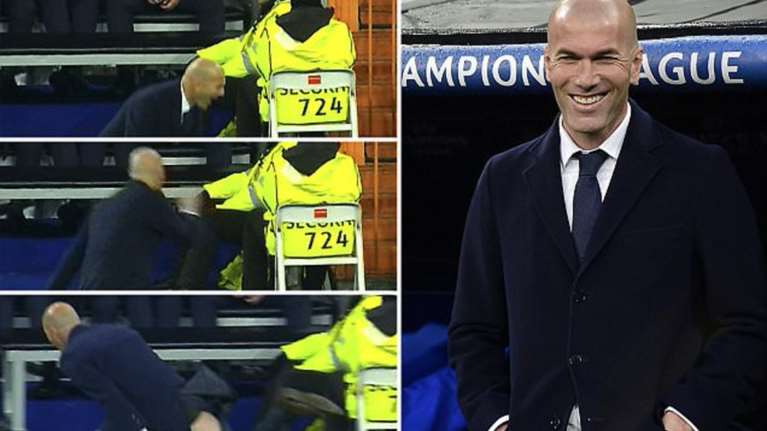 Ο Ζιντάν πανηγύριζε και έσκισε το παντελόνι του!