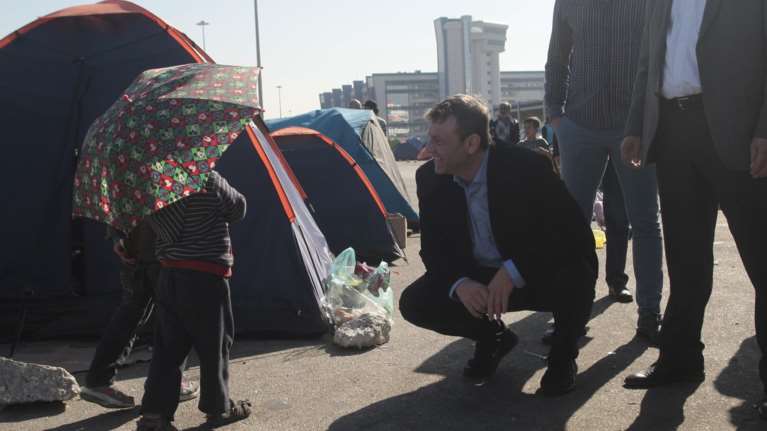 Στο λιμάνι του Πειραιά ο Απόστολος Γκλέτσος