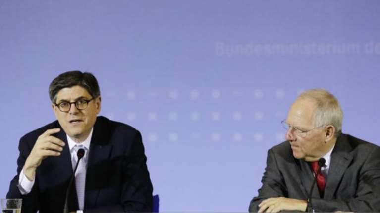 Ο Λιου θα δει Σόιμπλε,Ντάισελμπλουμ &amp; μετά Τσακαλώτο την Παρασκευή στις ΗΠΑ