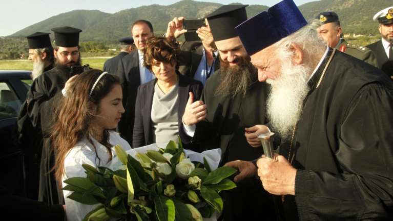 Στη Λέσβο ο Ιερώνυμος ενόψει της επίσκεψης του Πάπα
