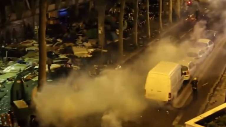 Αγριο ξύλο στην νέα «ζούγκλα» του Παρισιού