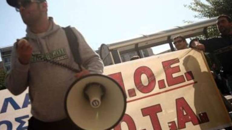 Πανελλαδική στάση εργασίας της ΠΟΕ-ΟΤΑ από τις 11 το πρωί