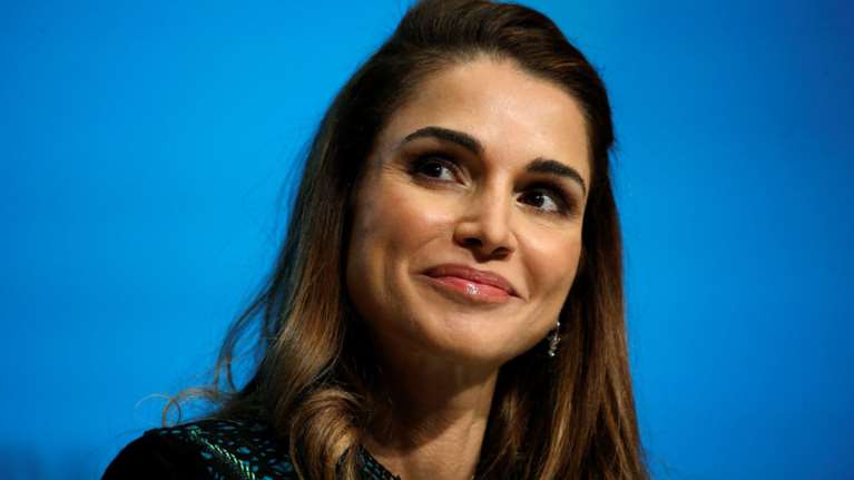 Η βασίλισσα Ράνια της Ιορδανίας στην Λέσβο την Μεγάλη Εβδομάδα