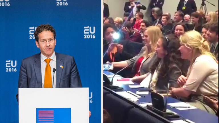 Η αφοπλιστική ερώτηση μιας 11χρονης στον Ντάισελμπλουμ