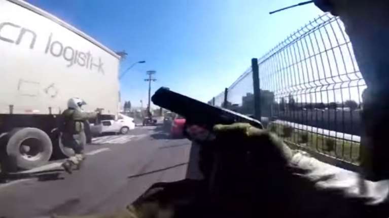 Αγρια καταδίωξη ληστών σε αυτοκινητόδρομο