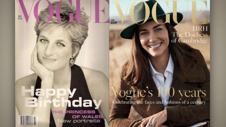 Η Κέιτ δεν φοβάται τη σύγκριση με τη Νταϊάνα και φωτογραφίζεται στη Vogue
