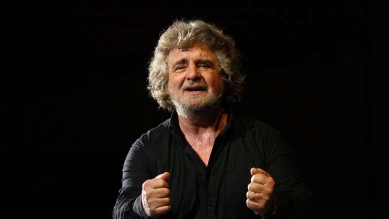 Πρώτο στις δημοσκοπήσεις το κόμμα του Μπέπε Γκρίλο