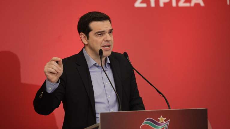 Τσίπρας στην Π.Γ:Κορυφαίο ζήτημα η ανασυγκρότηση του κόμματος