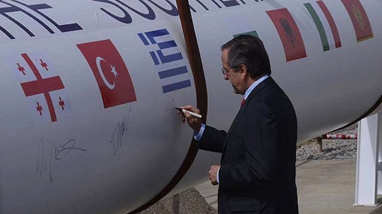 Ο Σαμαράς ...τρολάρει τον Τσίπρα για τον αγωγό TAP