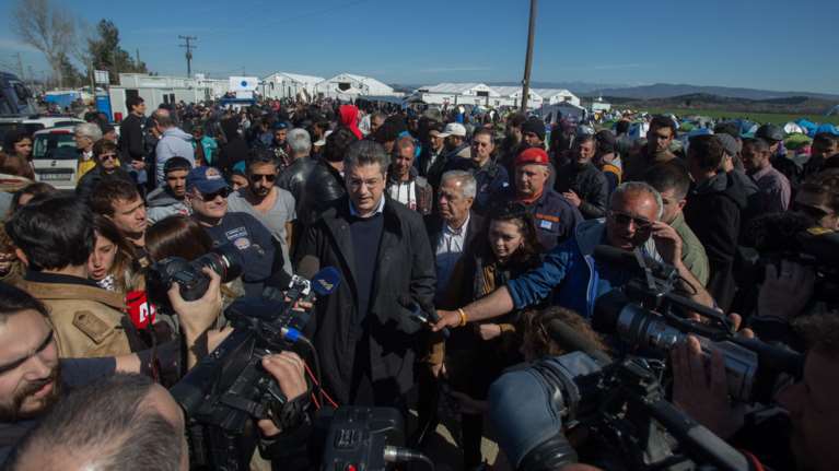 Παρέμβαση της Περιφέρειας για το χάος &amp; η ανομία στην Ειδομένη