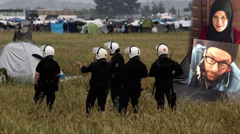 «Κλεφτοπόλεμος» με τους δημοσιογράφους στην Ειδομένη
