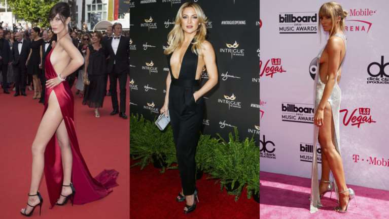 Γυμνές στο κόκκινο χαλί: Η τάση που έγινε λατρεία