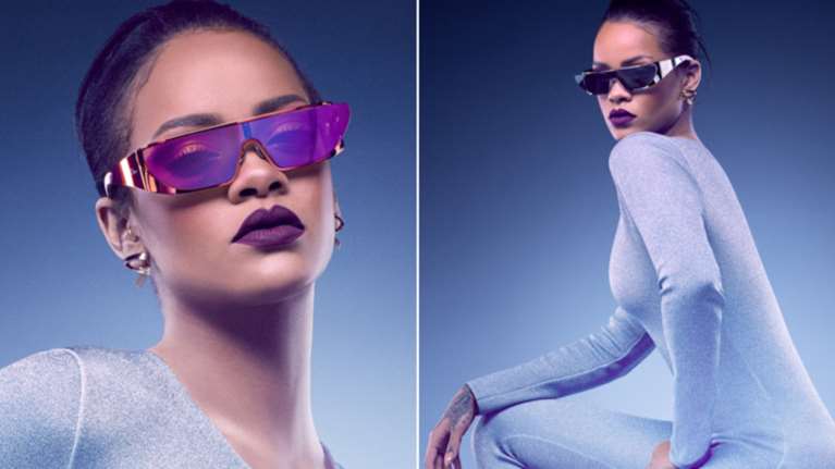 Η Ριάνα κολάζει ακόμη κι όταν διαφημίζει γυαλιά ηλίου!