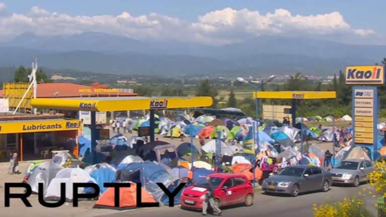 Νέοι καταυλισμοί από πρόσφυγες δίπλα στην Ειδομένη