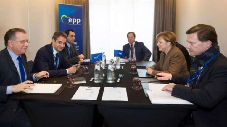 Τι συζητήθηκε στη συνάντηση Μητσοτάκη - Μέρκελ